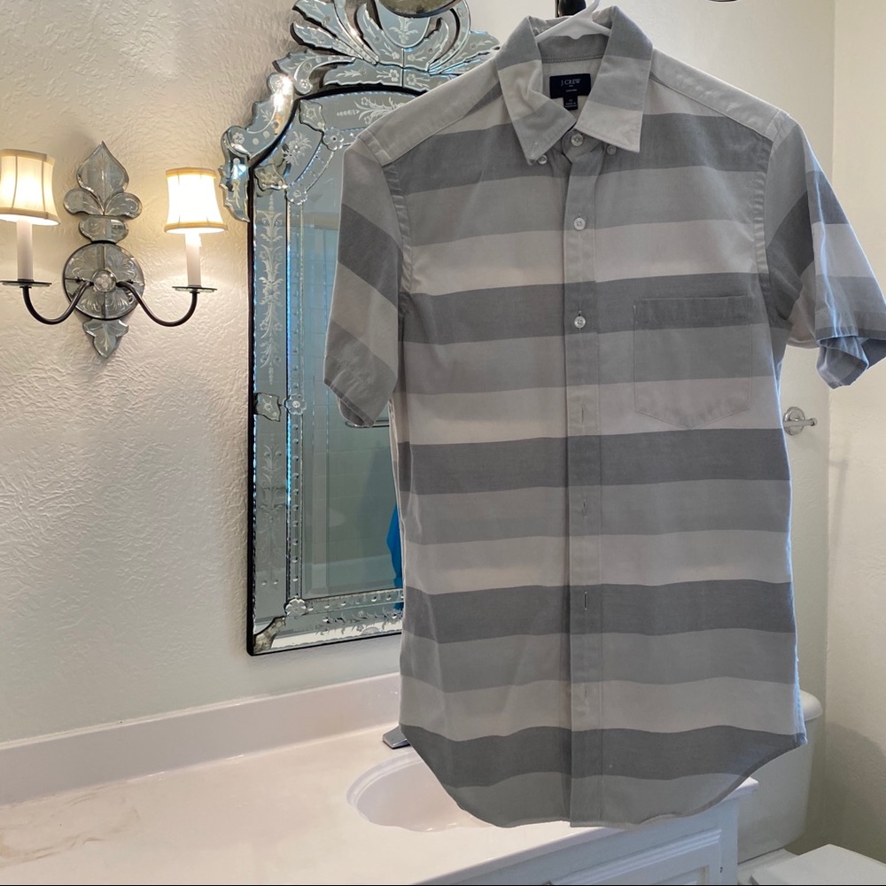 J. Crew short sleeve casual button down